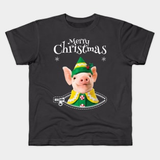 Merry Christmas My Pigs. Kids T-Shirt